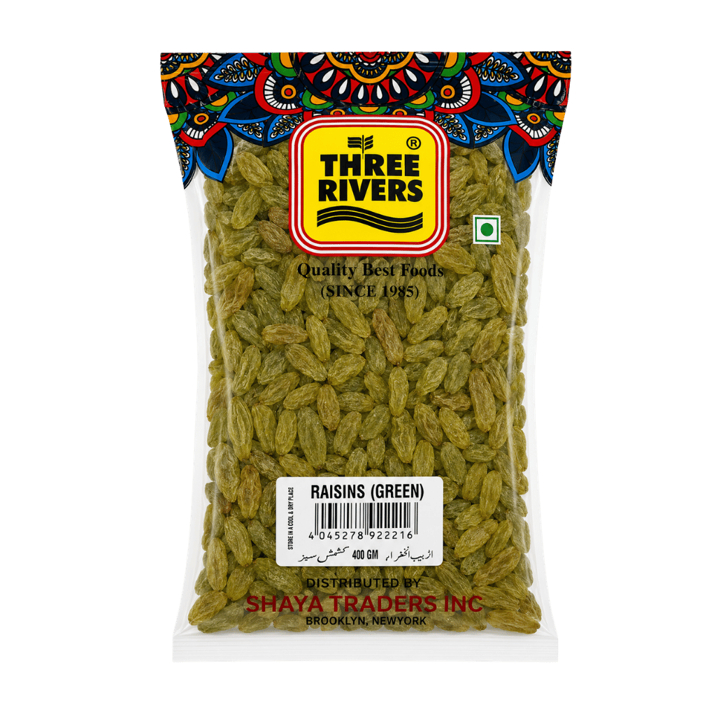 Three Rivers Green Raisins 400 g buy online USA - 1
